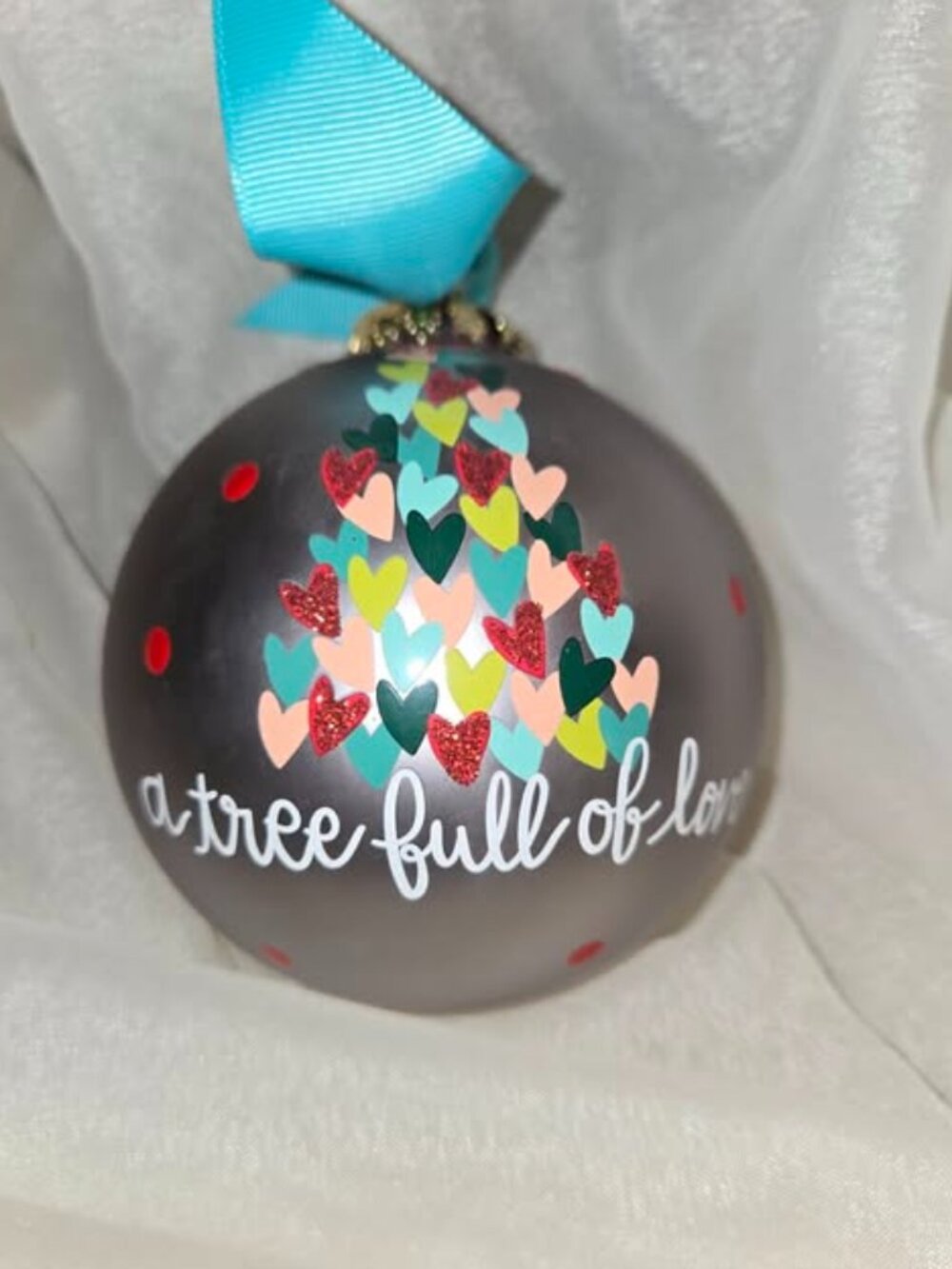 Coton Colors Christmas Ornament - a tree full of love (Dillard's Exclusive) NEW